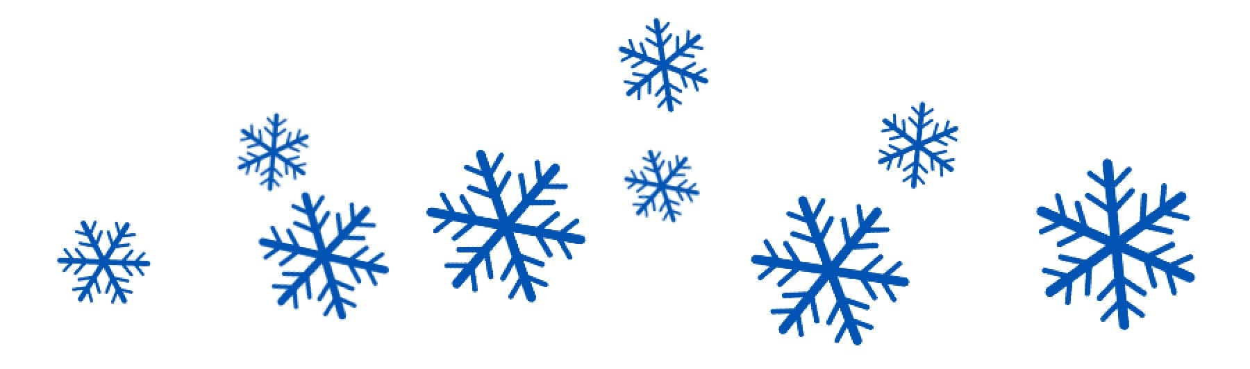 メディバンペイントで使える雪の結晶ブラシ素材