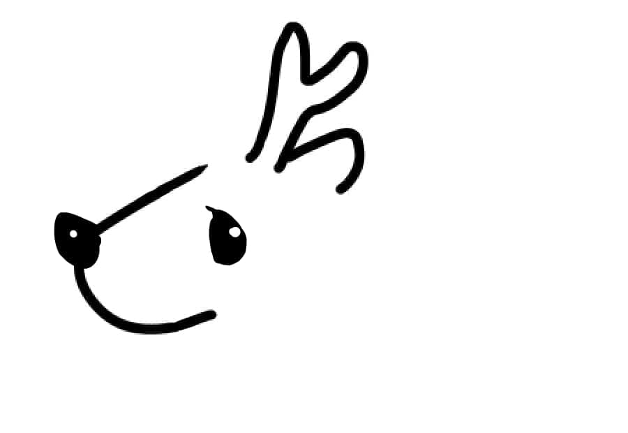 トナカイの描き方